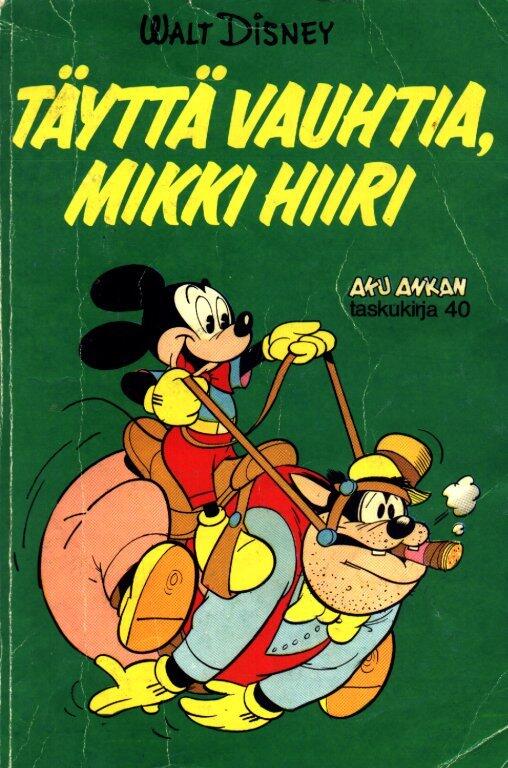 Täyttä vauhtia, Mikki Hiiri