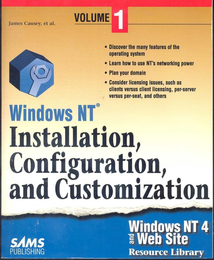 Windows Nt Installation Configuration & Customizing