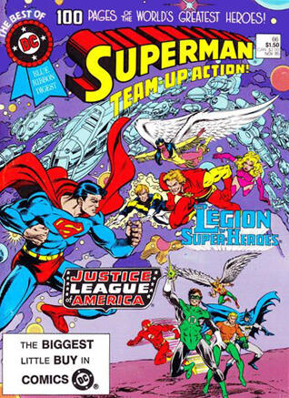 Best of DC Blue Ribbon Digest (1979-1986) #66: Superman Team-up Action