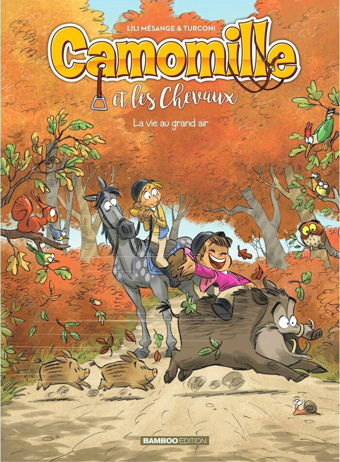 Camomille et les chevaux