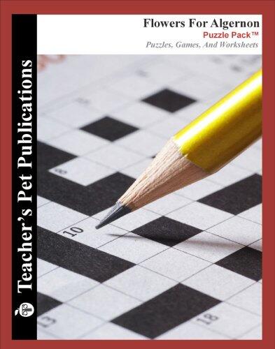 Flowers for Algernon Puzzle Pack (Teacher Lesson Plans, Activities, Crossword Puzzles, Word Searches, Games, and Worksheets)