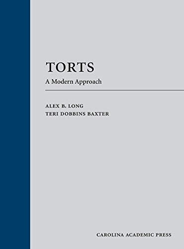 Torts (A Modern Approach)