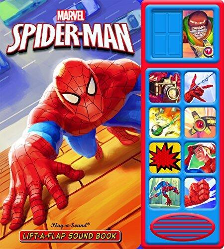 Marvel - Spider-man Lift-the-Flap Sound Book - PI Kids