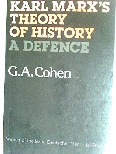 Karl Marx's Theory of History (DEFENCE) [Paperback, 2000]