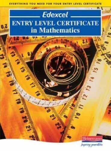 Edexcel Entry Level Certificate in Maths Pupil Book (Edexcel Entry Level Certificate in Mathematics) 1st Edition by Bright, Sue, Birkett, Dan, Pledger, Keith