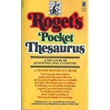Roget's Pocket Thesaurus