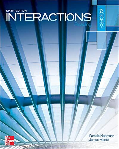 Interactions Access Reading Student Book