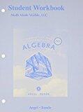 Student Workbook for Elementary and Intermediate Algebra for College Students: Media Update