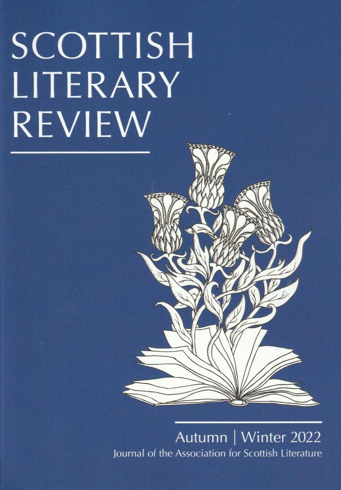 Scottish Literary Review, Autumn/Winter 2022