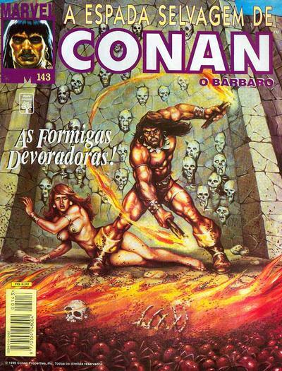 A Espada Selvagem de Conan o Bárbaro nº 143 - As Formigas Devoradoras!