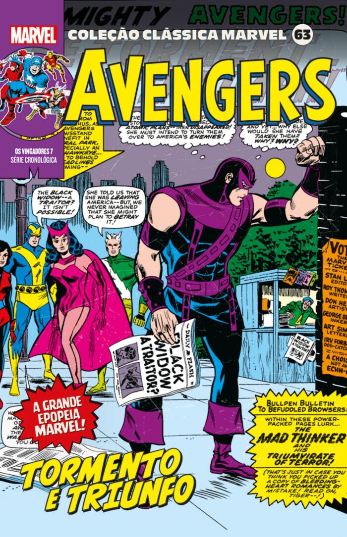 Coleção Clássica Marvel, Vol. 63 - Os Vingadores, Vol. 7