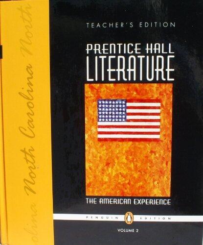 Teacher's Edition: Prentice Hall Literature the American Experience