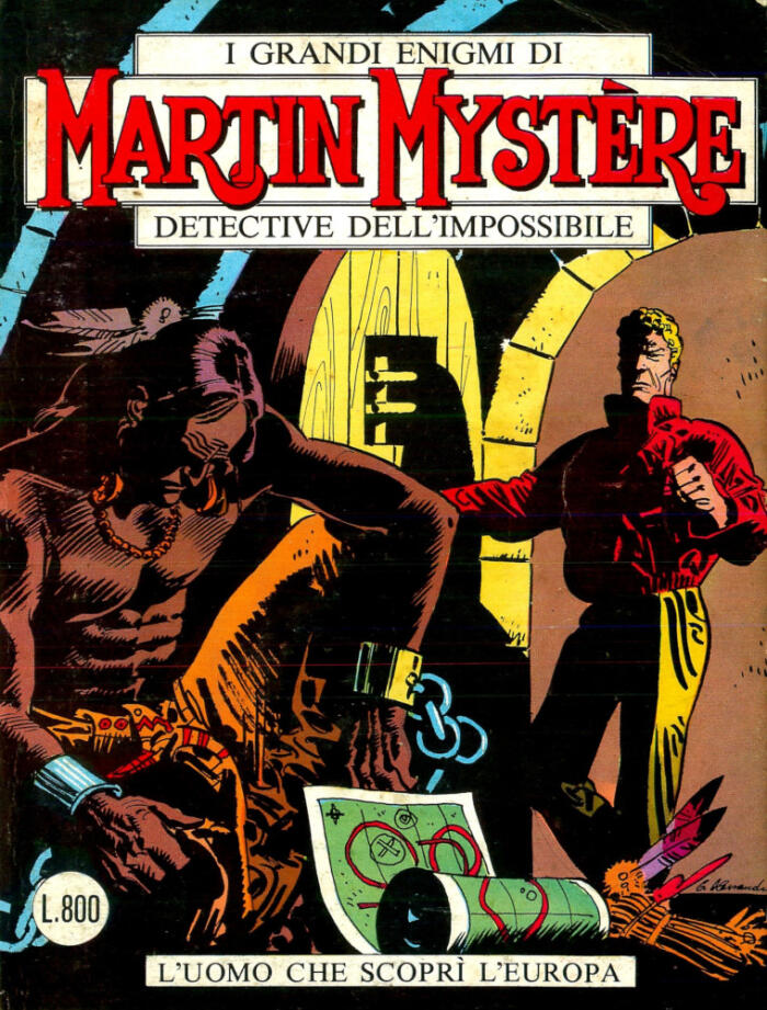 Martin Mystère n. 7: L'uomo che scoprì l'Europa