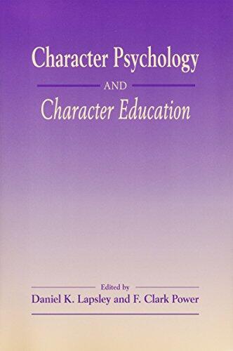 Character Psychology and Character Education
