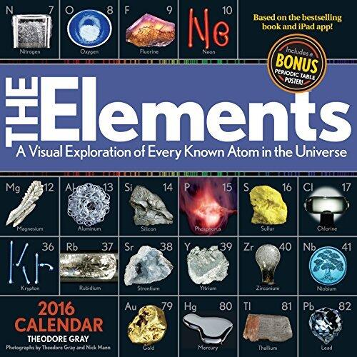 The Elements 2016 Calendar: A Visual Exploration of Every Known Atom in the Universe