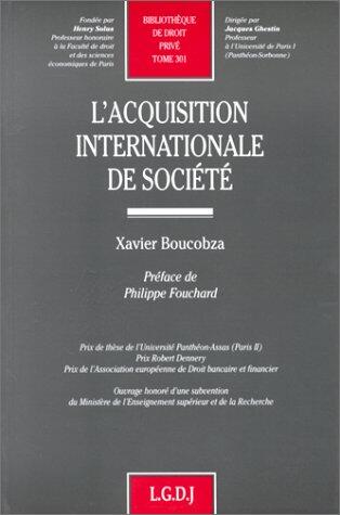 L'ACQUISITION INTERNATIONALE DE SOCIÉTÉ