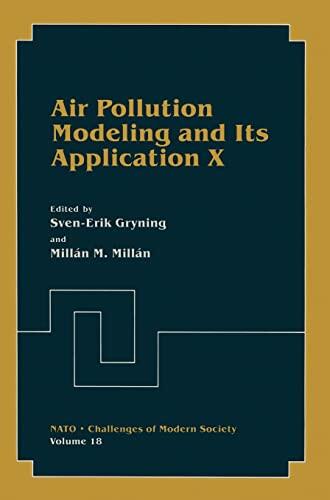 Air Pollution Modeling and Its Application X