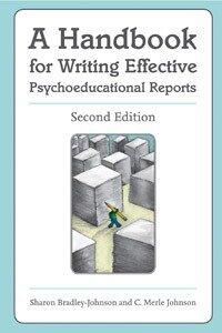 A Handbook for Writing Effective Psychoeducational Reports 2nd edition