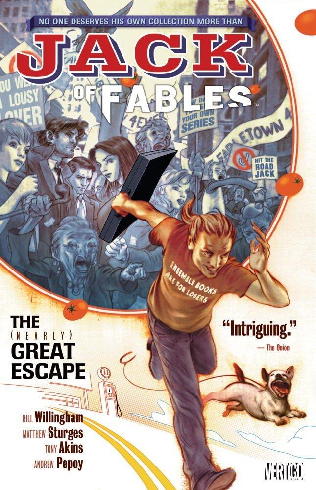 Jack of Fables Vol. 1: The (Nearly) Great Escape by Tony Akins (Artist), Matthew Sturges (2-Mar-2007) Paperback