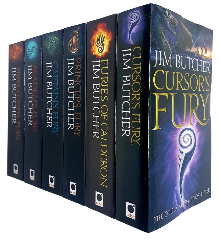 The Codex Alera Series 6 Books Collection Set By Jim Butcher
