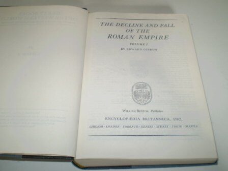 The Decline and Fall of the Roman Empire, Vol. 1