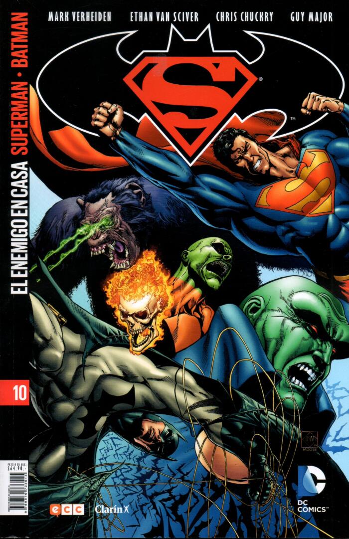 Coleccionable Superman/Batman Vol. 10: El enemigo en casa