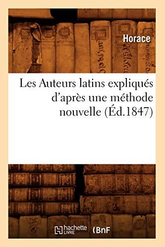 Horace, Odes et épodes