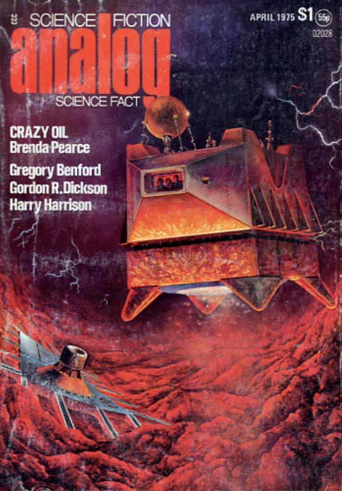 Analog Science Fiction/Science Fact, Vol. 95, No. 4, April 1975
