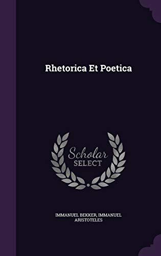 Rhetorica Et Poetica