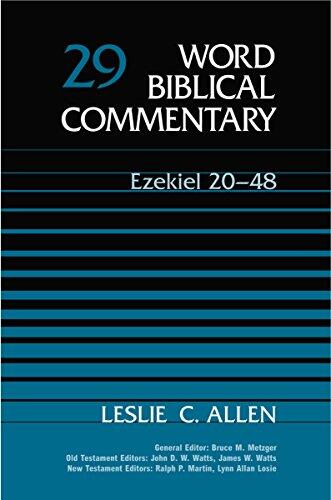 Word Biblical Commentary Vol. 29, Ezekiel 20-48 (allen), 333pp
