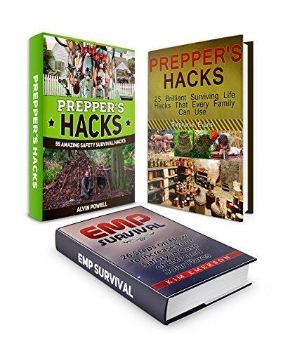 Prepper's Hacks Box Set: 106 Brilliant Survival Tips and Safety Hacks for Preparedness and Electromagnetic Pulse Protection