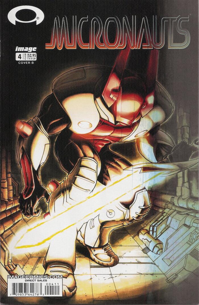Micronauts #4A Variant Cover