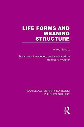 Life Forms and Meaning Structure (Routledge Library Editions: Phenomenology)