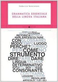 Grammatica essenziale della lingua italiana