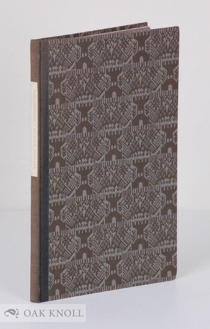 Grant Dahlstrom, Master Printer: A Tribute on His 75th Birthday