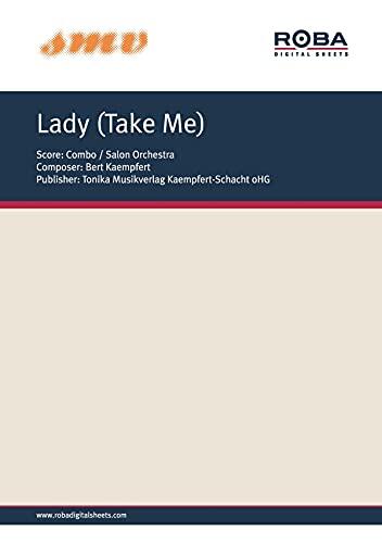 Lady (Take Me): Notenausgabe