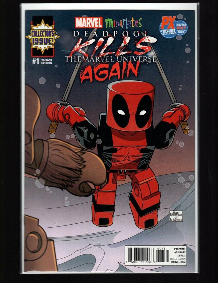 Deadpool Kills the Marvel Universe Again #1 SDCC Minimates Variant