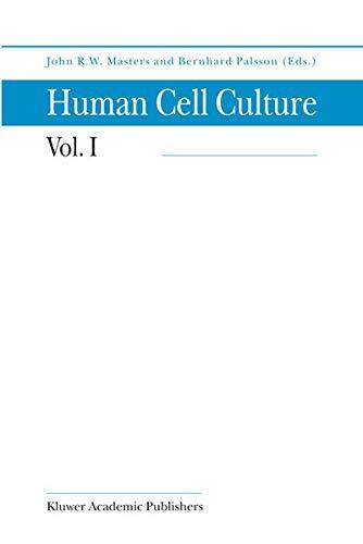 Human Cell Culture: Volume I Cancer Cell Lines Part 1