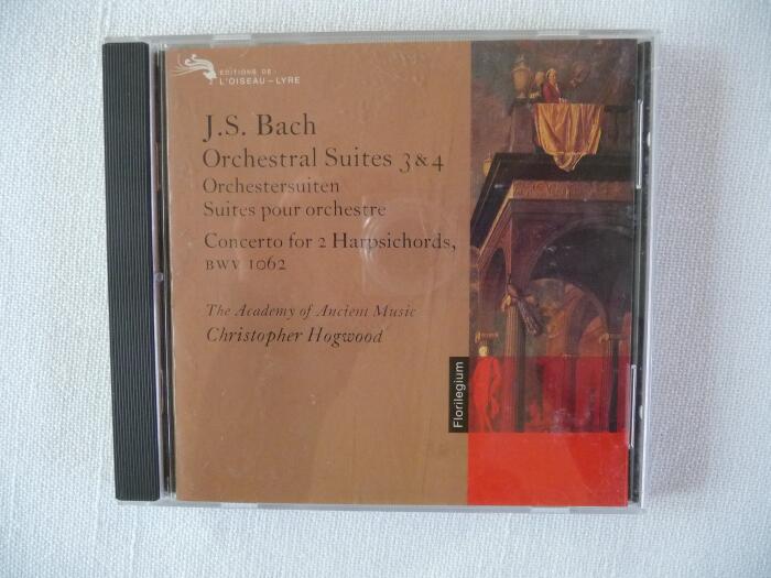 J.S.Bach: Orchestral Suites 3 & 4, Concerto for 2 Harpsichords, BWV 1062