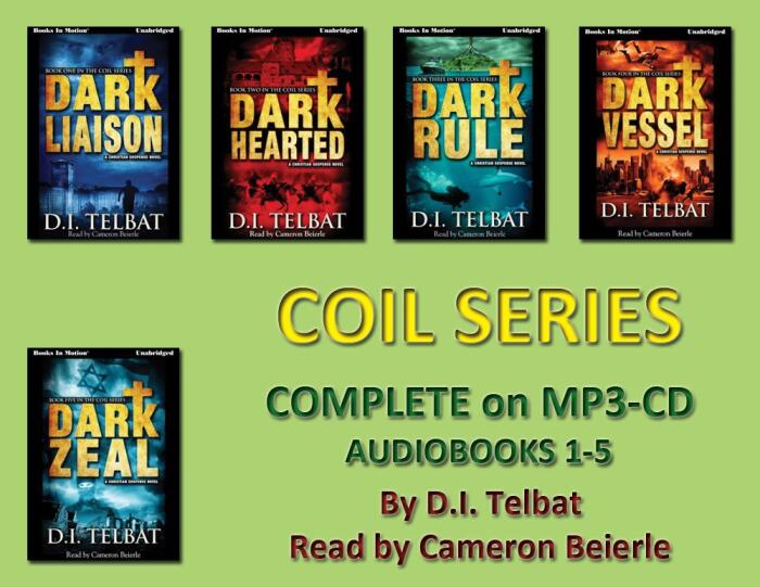 The Complete COIL Series #1-5: DARK LIAISON, DARK HEARTED, DARK RULE, DARK VESSEL, DARK ZEAL