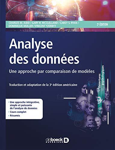 Analyse des Données: Une Approche par Comparaison de Modèles
