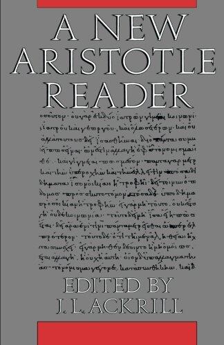 A New Aristotle Reader