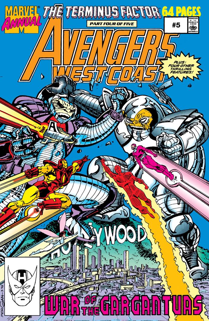 Avengers West Coast (1985-1994) Annual #5