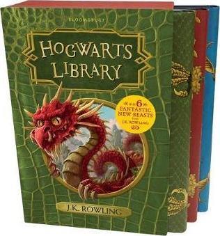 The Hogwarts Library Box Set, 3 Volumes [Hardcover] [Apr 20, 2017] J K Rowling