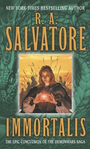 IMMORTALIS By Salvatore, R. A. (Author) Mass Market Paperbound on 02-Mar-2004