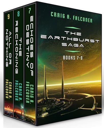 The Earthburst Saga: Books 7-9 (Sci-Fi Box Set)