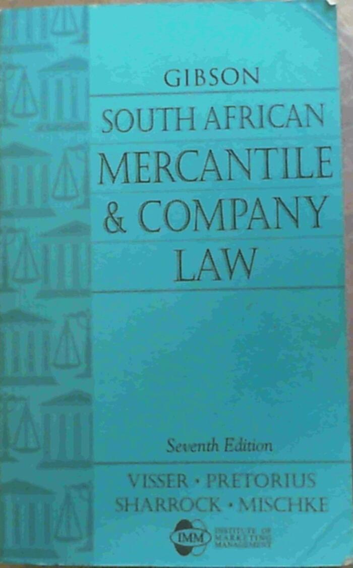 South African mercantile and company law