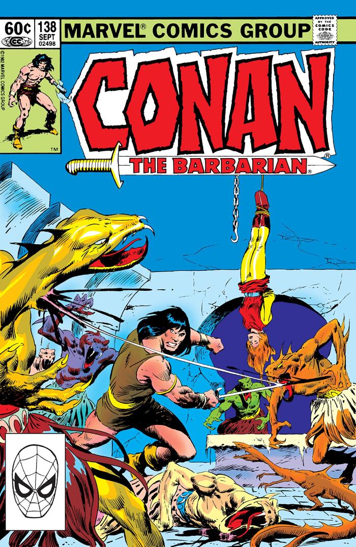 Conan The Barbarian (1970-1993) #138