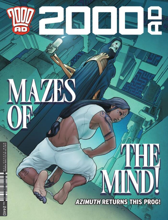 2000 AD Prog 2440 - Maze of the Mind!