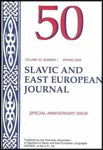 Slavic and East European Journal - Special 50th Anniversary Issue